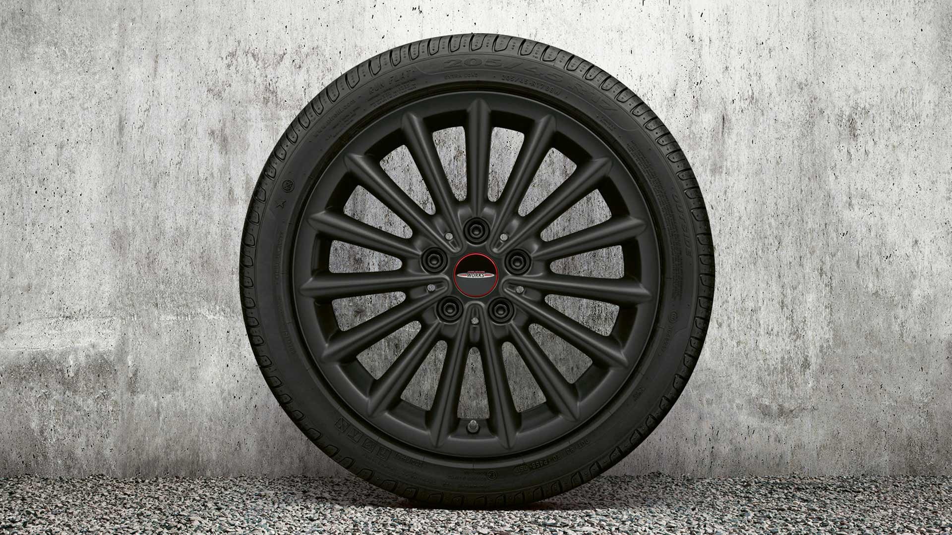 Príslušenstvo MINI – originálne kompletné letné kolesá mini – 17‘‘ JCW MULTI SPOKE 505